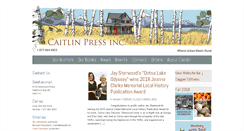 Desktop Screenshot of caitlin-press.com