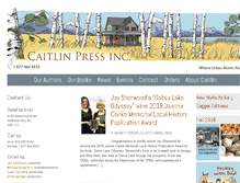 Tablet Screenshot of caitlin-press.com